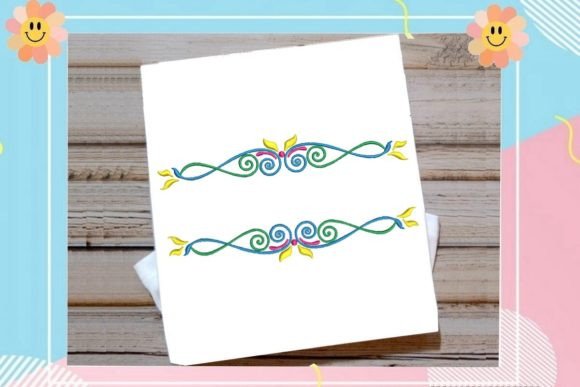 Beautiful Multicolor Border