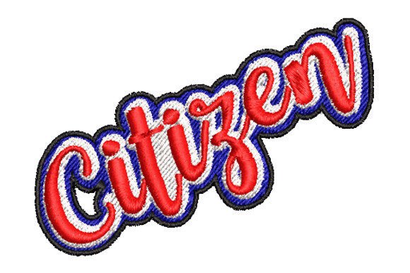 Citizen Embroidery Design