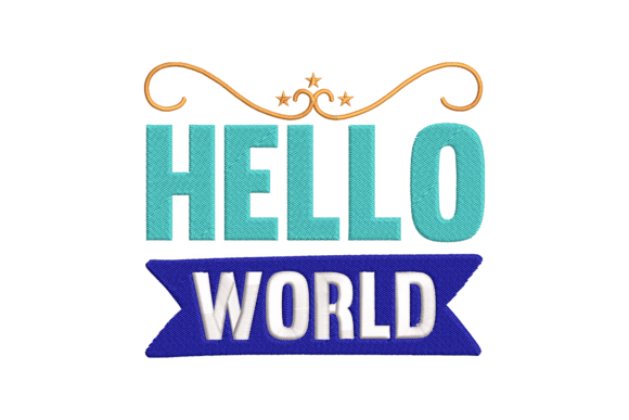 Hello Word Embroidery Review