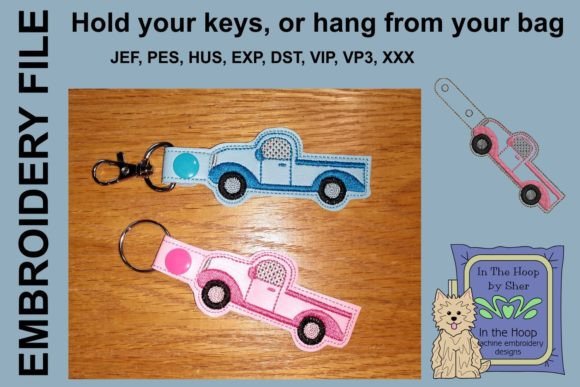 Truck Key Fob Embroidery Review